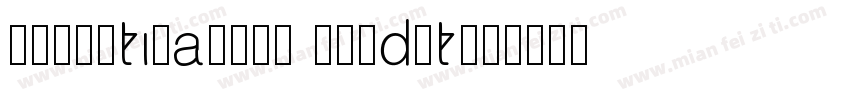 helveticaneue boldlt字体转换